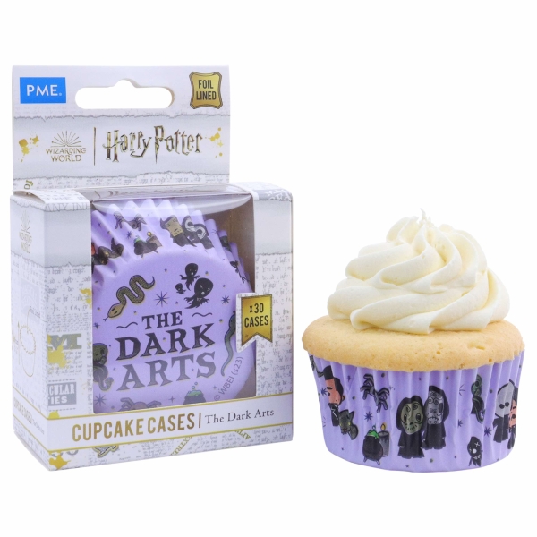 Cupcake Baking Cases - Harry Potter - The Dark Arts
